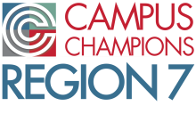 The words Campus Champions Region 7